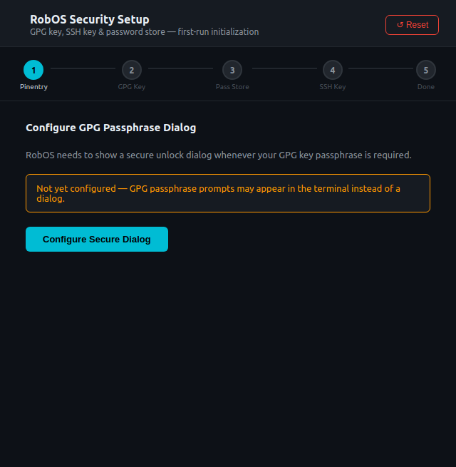Security Setup